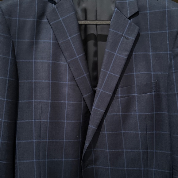Brooks Brothers Regent Fit size 46R windowpane - Picture 1 of 4